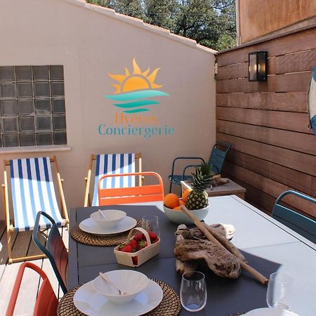 Апартаменты Hyeres-Plage -T2 Neuf Rdj Clim Wifi - La Capte By Hc Экстерьер фото