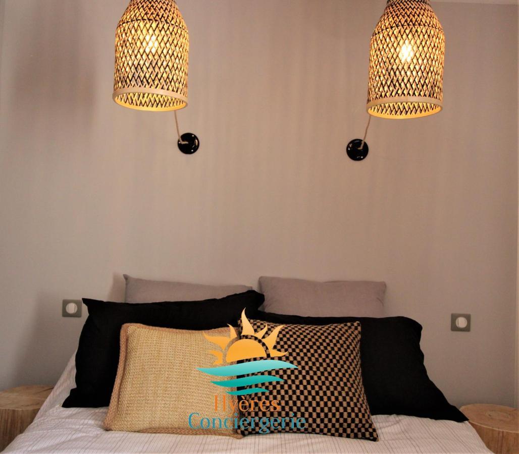 Апартаменты Hyeres-Plage -T2 Neuf Rdj Clim Wifi - La Capte By Hc Экстерьер фото