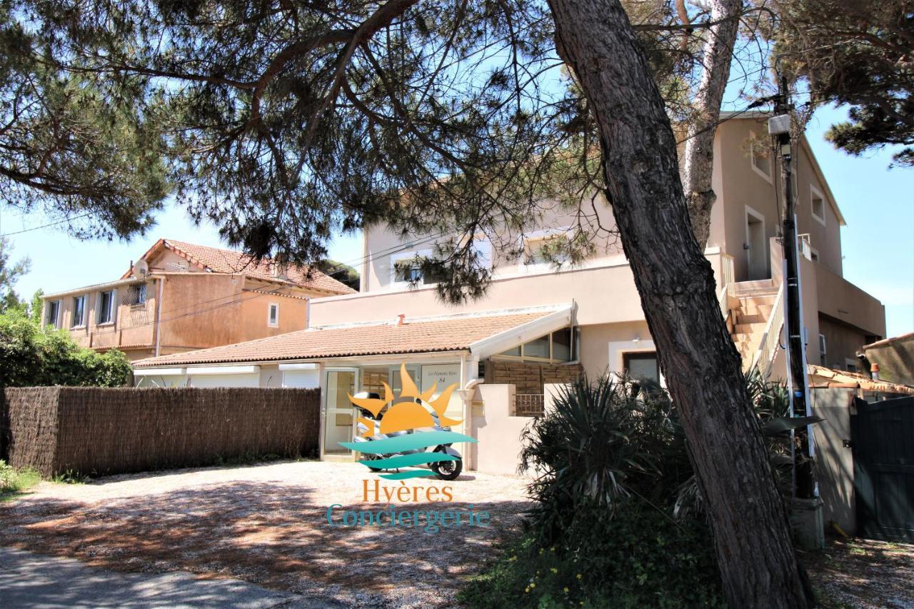 Апартаменты Hyeres-Plage -T2 Neuf Rdj Clim Wifi - La Capte By Hc Экстерьер фото