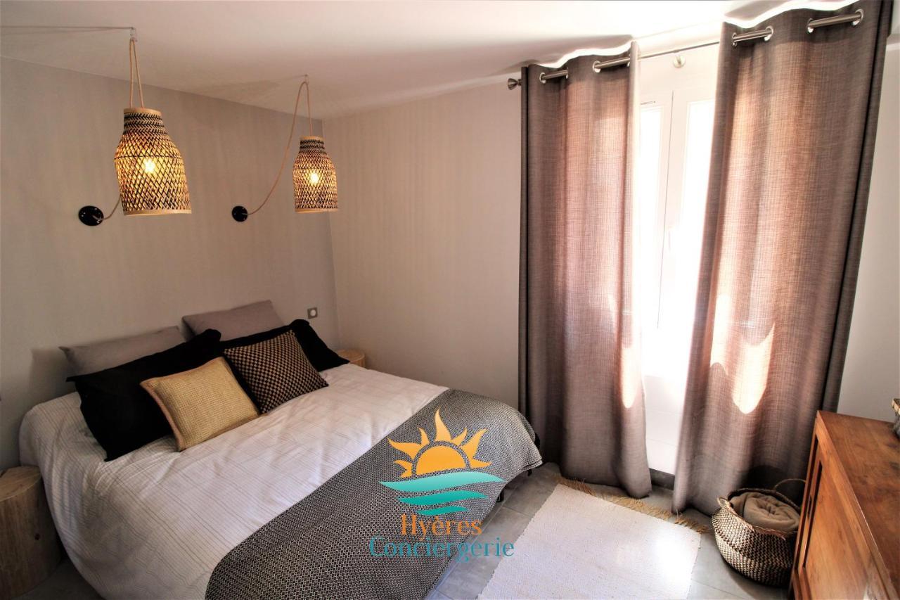 Апартаменты Hyeres-Plage -T2 Neuf Rdj Clim Wifi - La Capte By Hc Экстерьер фото