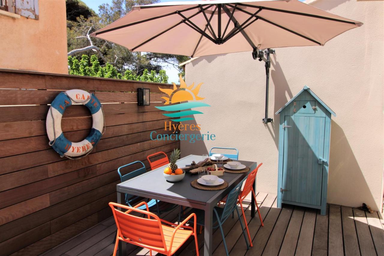 Апартаменты Hyeres-Plage -T2 Neuf Rdj Clim Wifi - La Capte By Hc Экстерьер фото